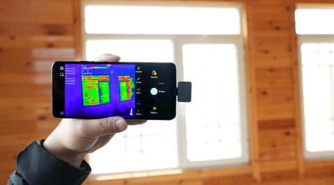 Home Inspection with thermal camera