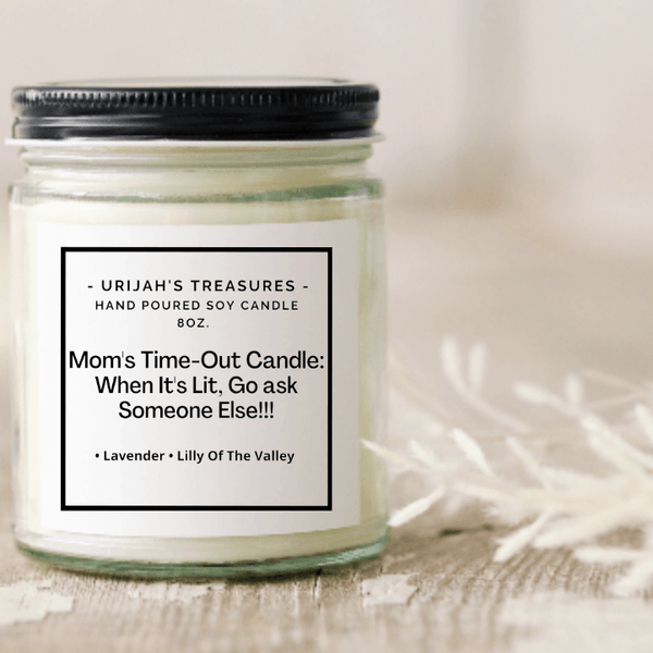 Funny Candle for Mom - If this Candle is Lit, Ask Dad