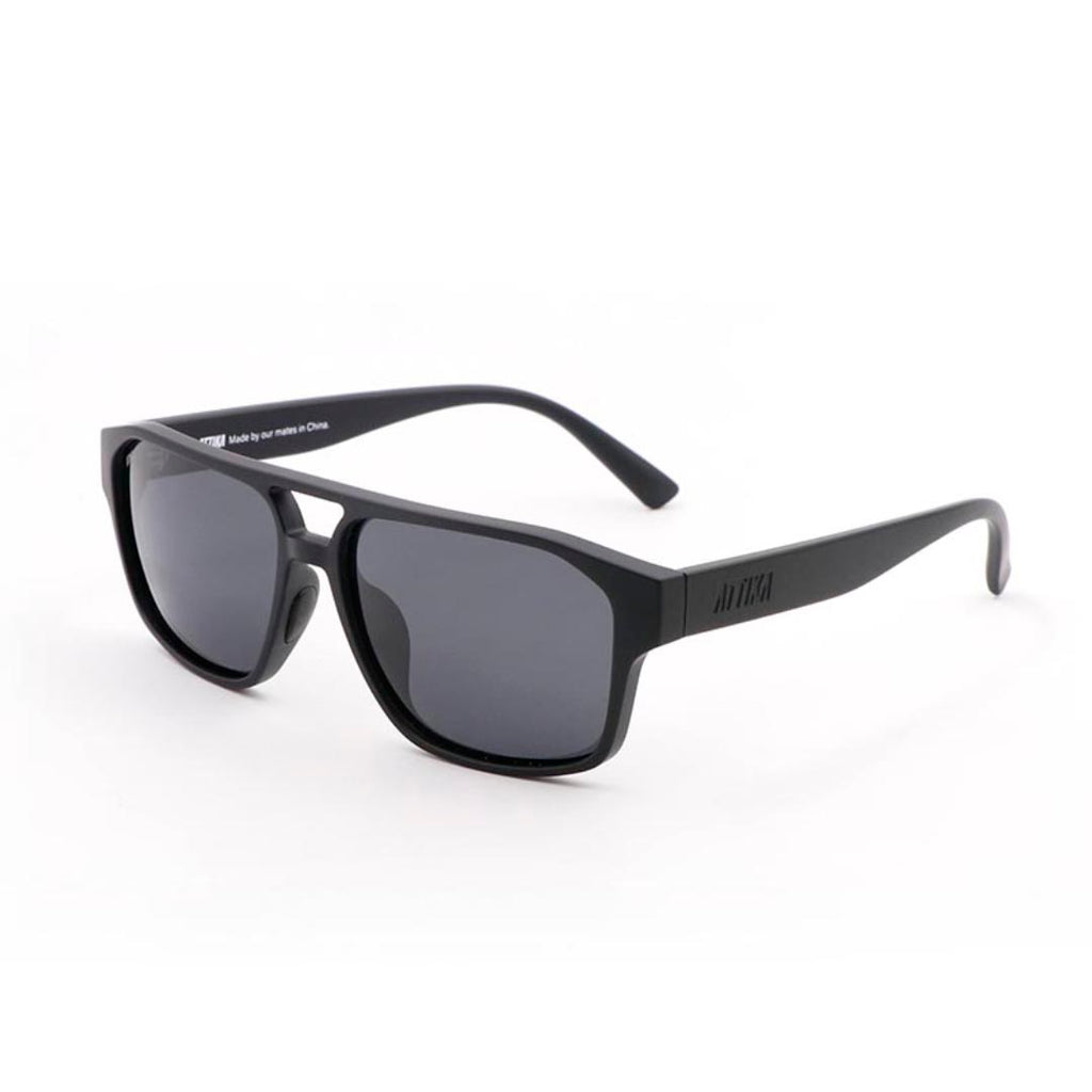 Jensen Eco-friendly Sunglasses - Black/Grey – Attika Eyewear