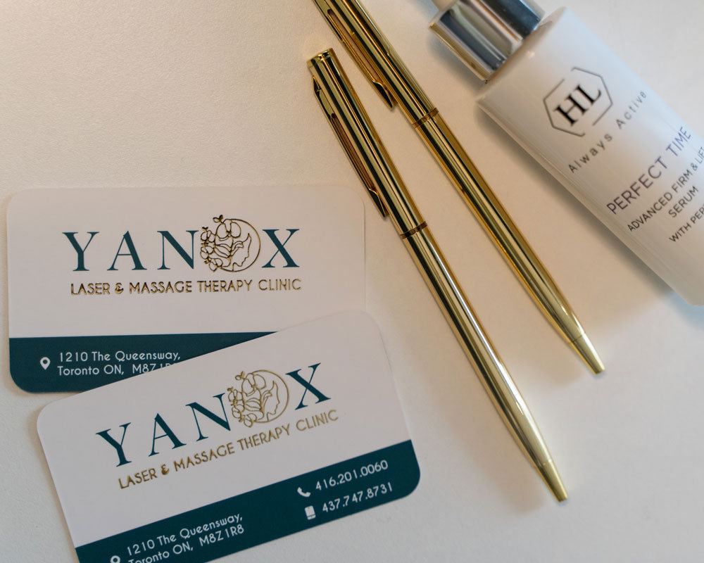 Yanox Business Card Design Toronto