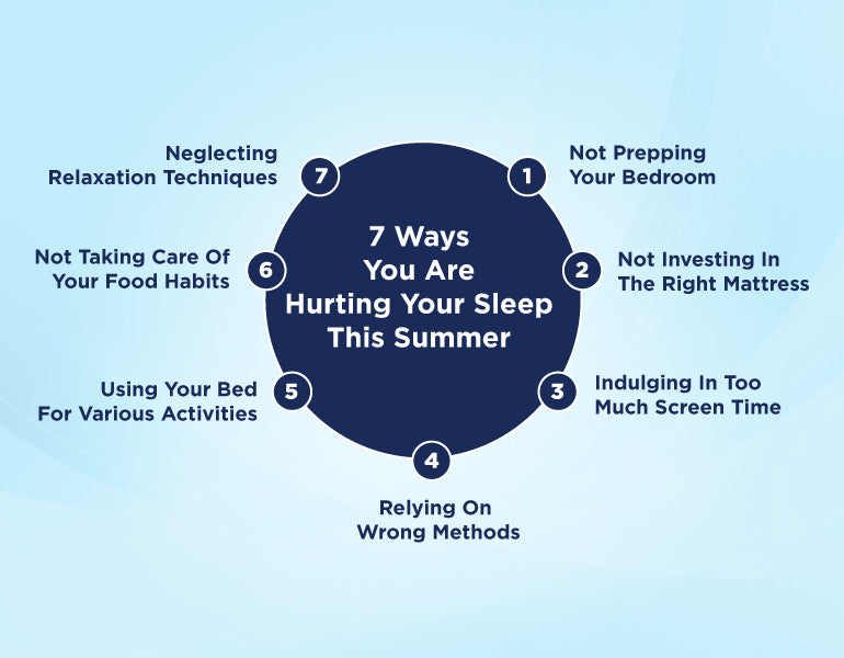 7 Ways You Are Hurting Your Sleep This Summer