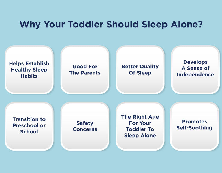 Why Your Toddler Should Sleep Alone?