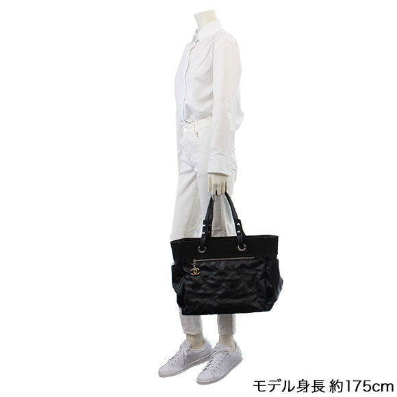 シャネル パリビアリッツGM BLACK トートバッグ CHANEL ブランド レディース