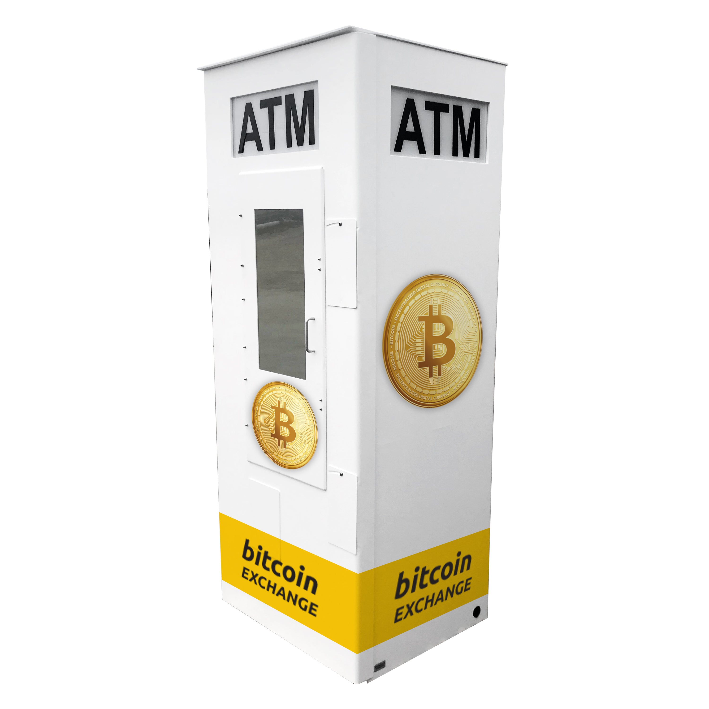 TPI Outdoor Universal ATM Kiosk Enclosure with Integrated Topper Wrap - GetBranded.com product image