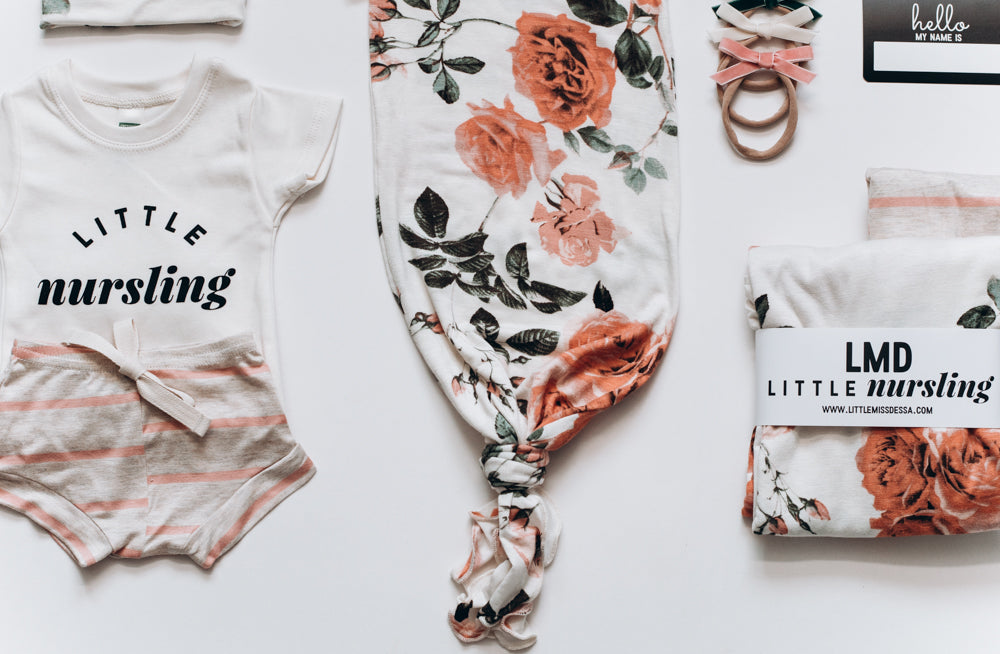 knotted baby gowns -- littlemissdessa