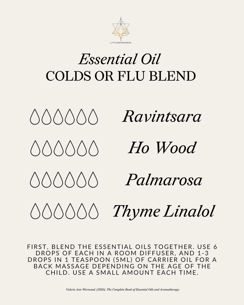 Essential Oil Blends for Cold & Flu