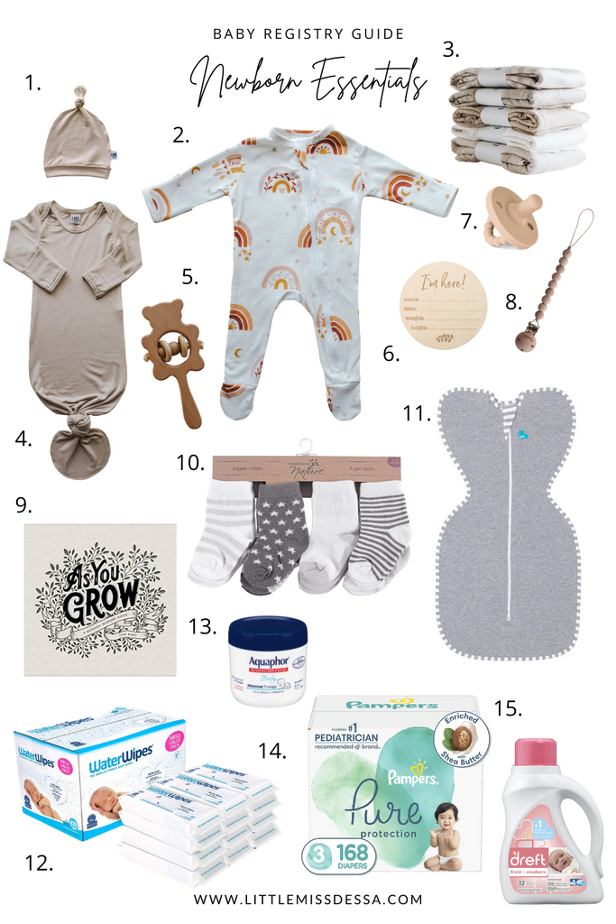 Baby Registry Guide Newborn Essentials