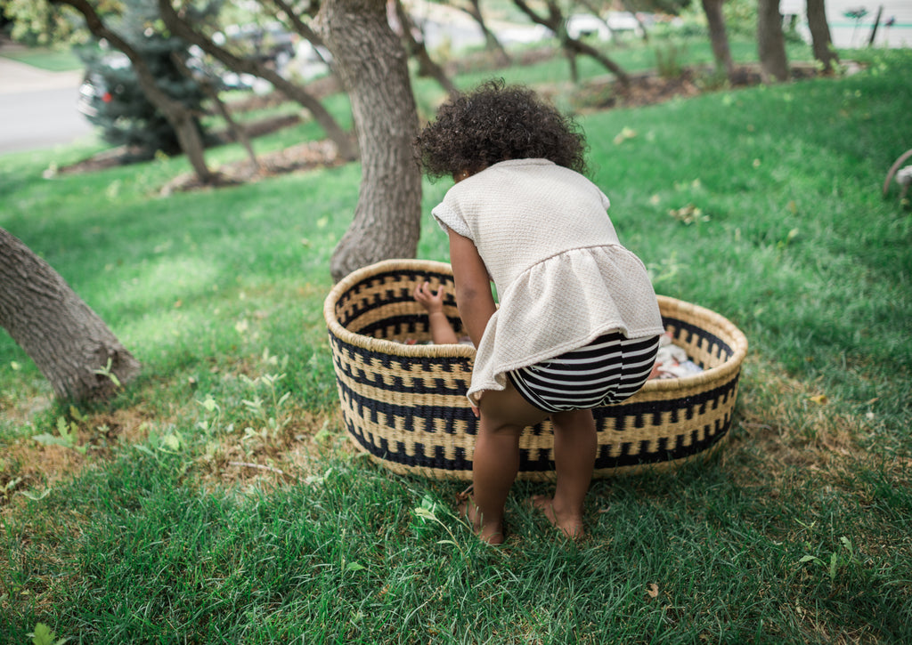 plum and sparrow moses basket