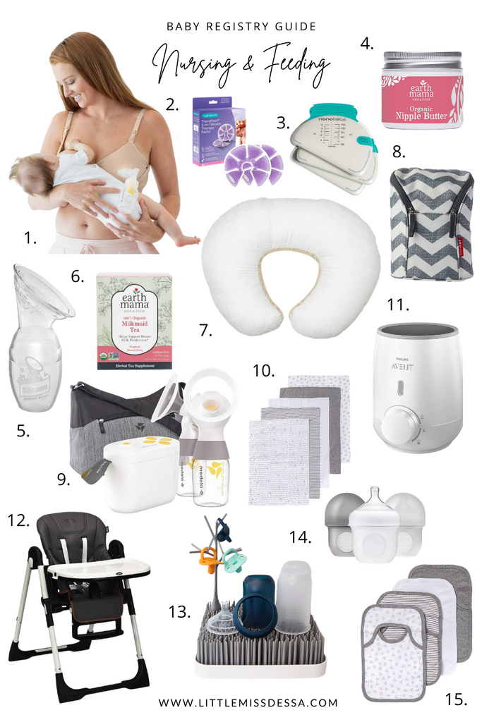 Baby Registry Guide Nursing & Feeding