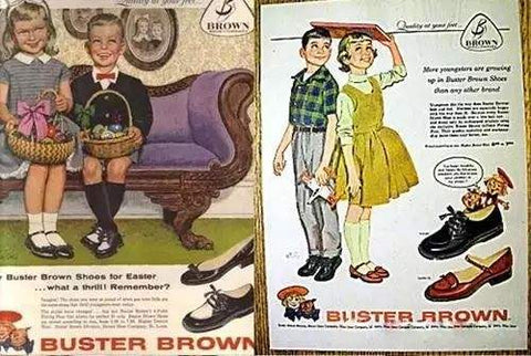 buster brown and mary jane comic book image