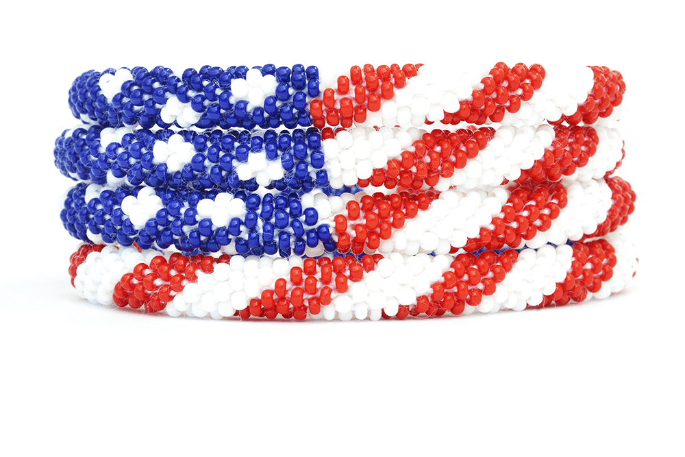 Image of USA Flag Bracelet - Extended 8