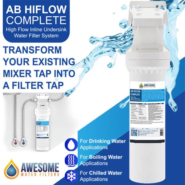 awesome water filters h2o undersink water filtration system kit