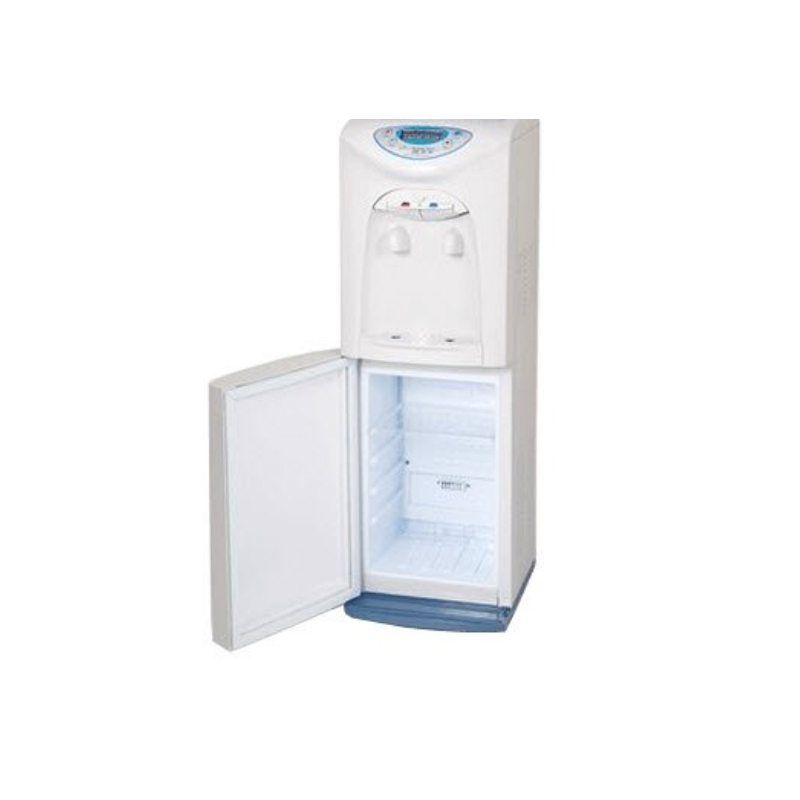 freestanding water cooler with fridge