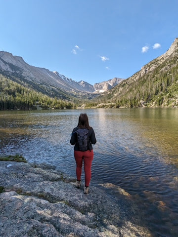 Mills Lake in Rocky Mountain National Park