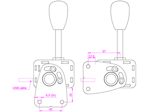 bracket shifter he