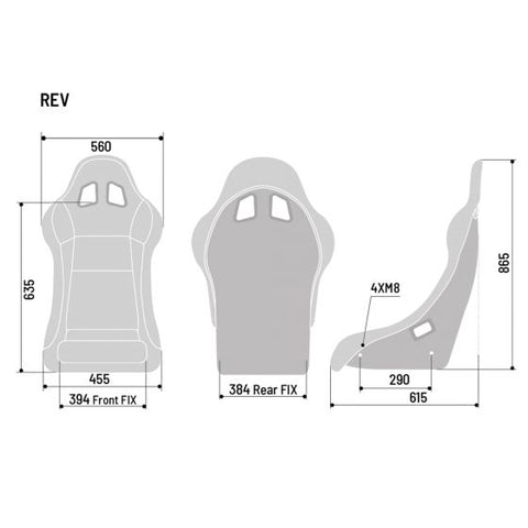 seat size simufy sim racing sparco