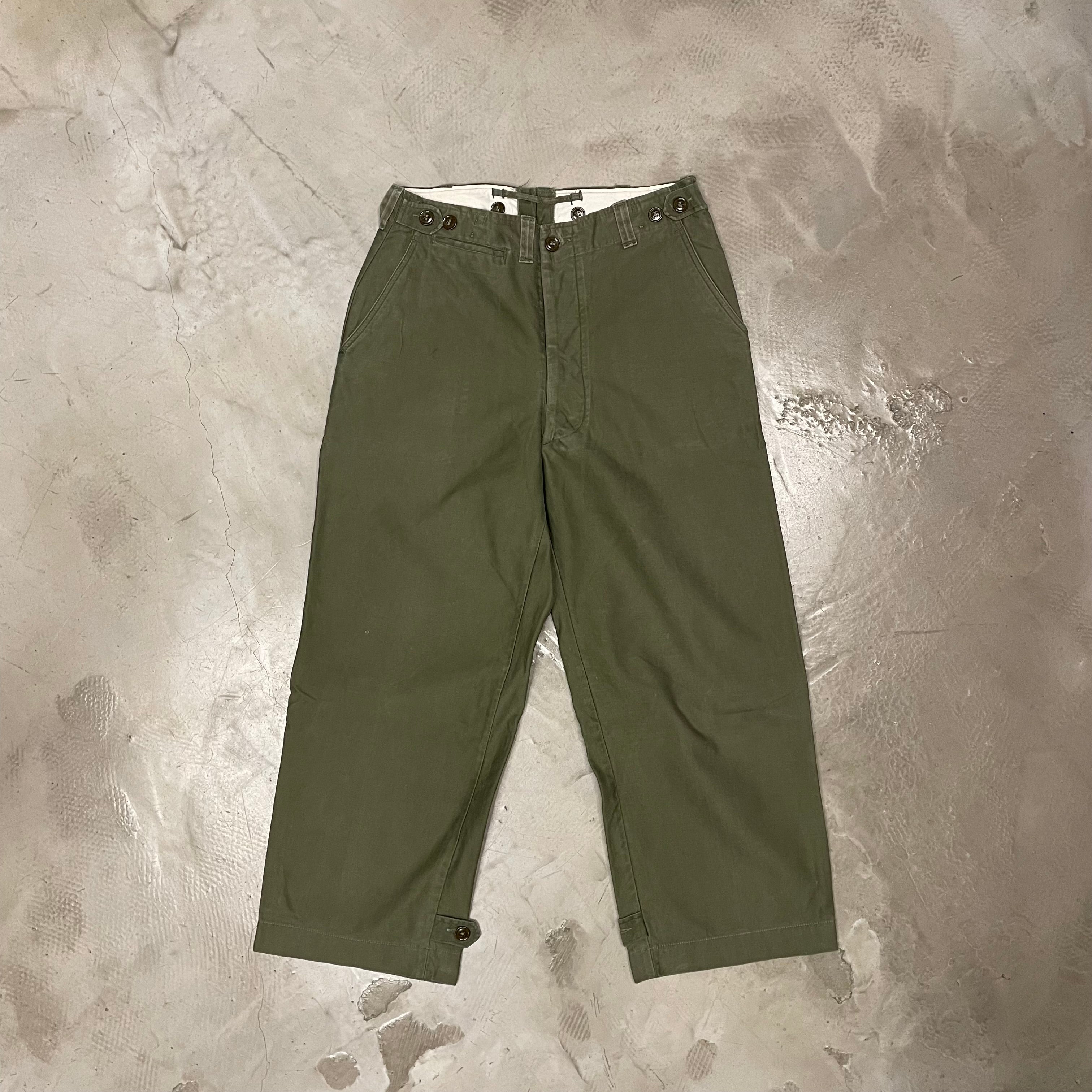 最安値挑戦！】 40s US Trousers (JYJ-0242) ARMY M43 US HBT PANTS