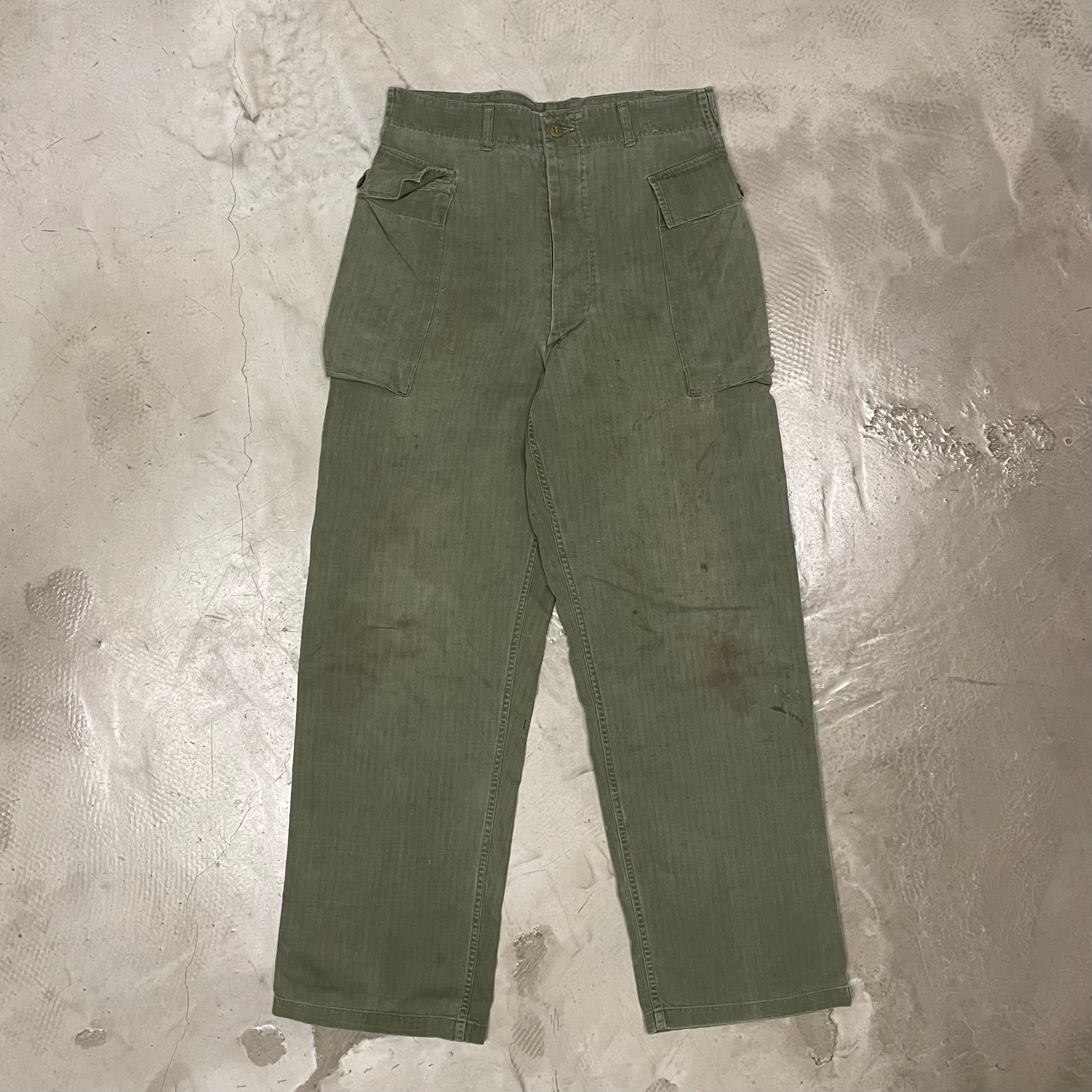 US ARMY M43 HBT PANTS | labiela.com