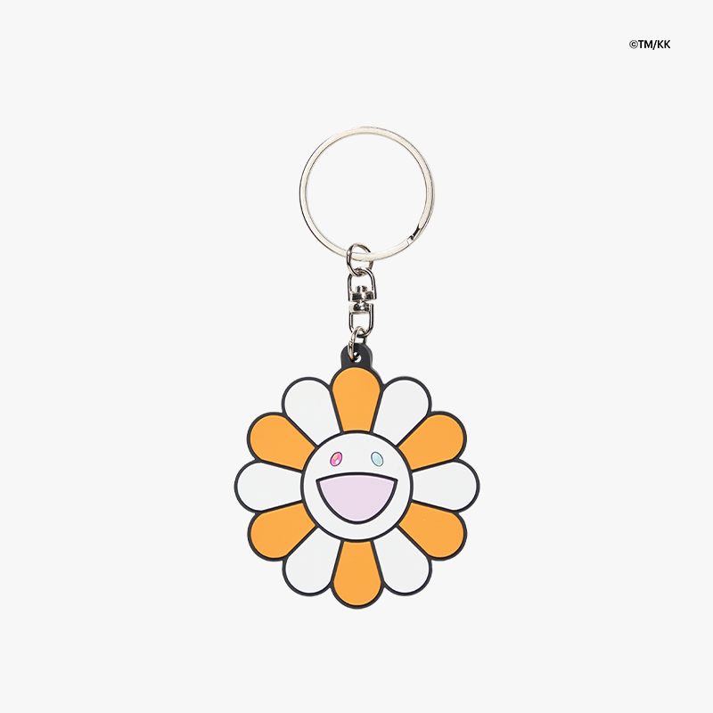 Takashi Murakami x OVO Keychain White