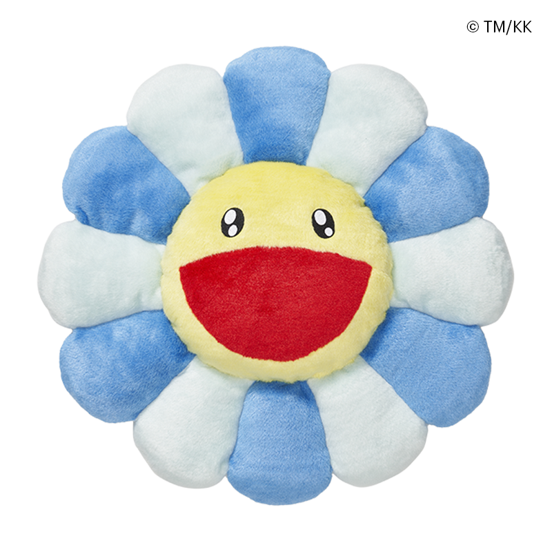 Takashi Murakami Flower Plush 60CM Blue/Light Blue/Yellow