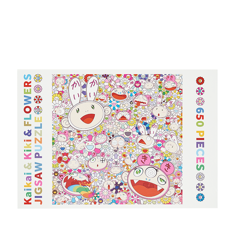 ©TM/KK Kaikai & Kiki & Flowers Jigsaw Puzzle