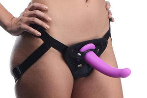 Navigator Silicone G-Spot Dildo with Harness Adult Toys XR Brands 