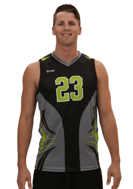 sleeveless volleyball jersey