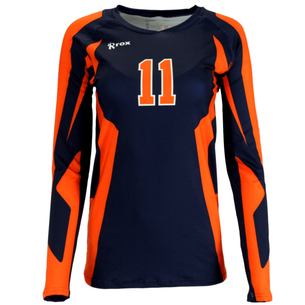 custom sublimated volleyball jerseys