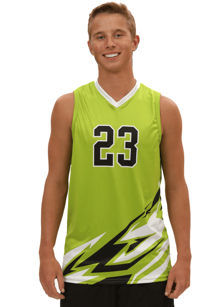 Sleeveless Sublimated Volleyball Jersey 