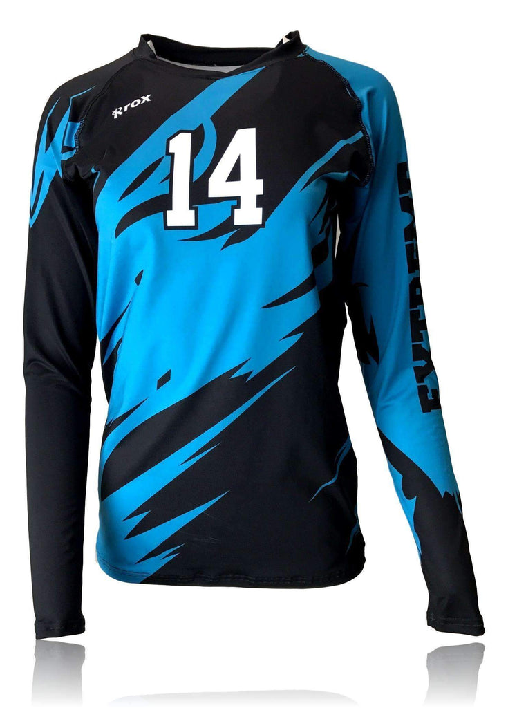 sublimated jersey designs volleyball