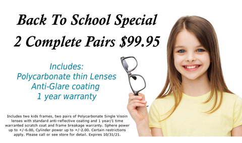 Kids Special, 2 for $99