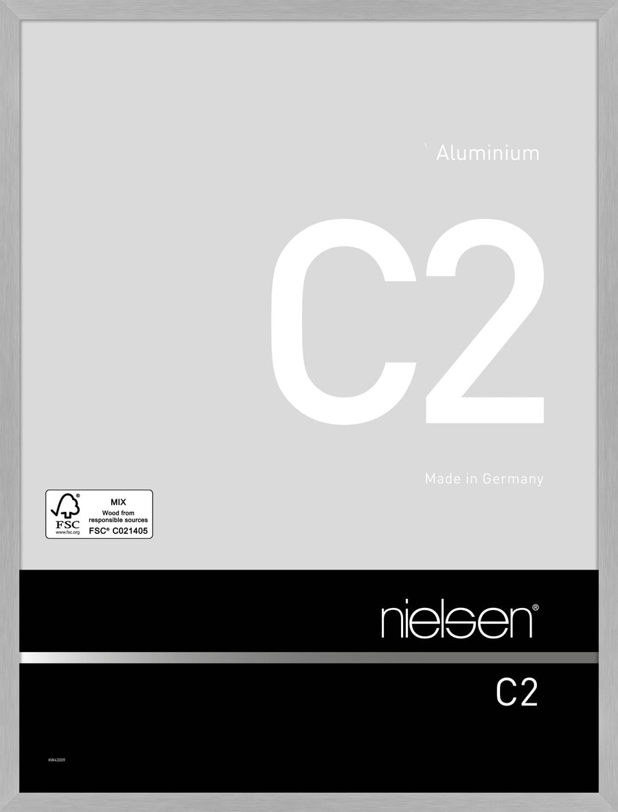 Nielsen C2 Struktur silber matt