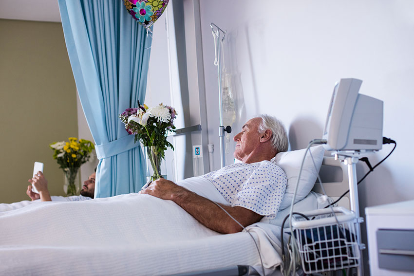 air mattresses ensure increased comfort for the elderly people