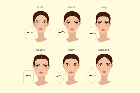 Best eyebrows for your face shape