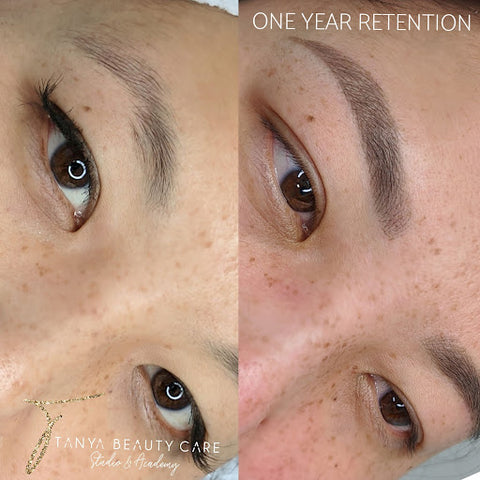 Eyebrow aftercare will help achieve results like these