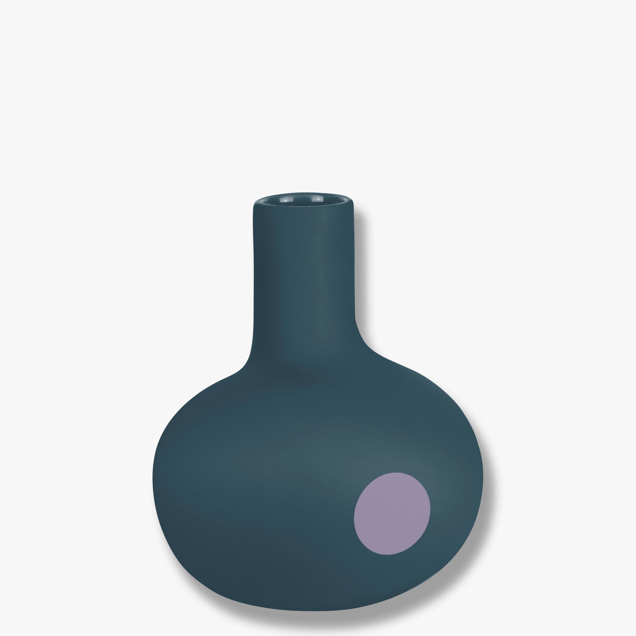 DOT vase 15 cm, petrol blue – Mette Ditmer - International