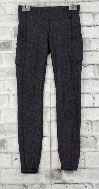 Lululemon Black Sheer Side Leggings