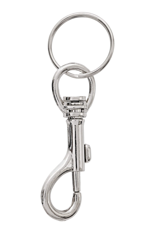 Minute Key Silver Snap-hook Key Ring in the Key Accessories department at