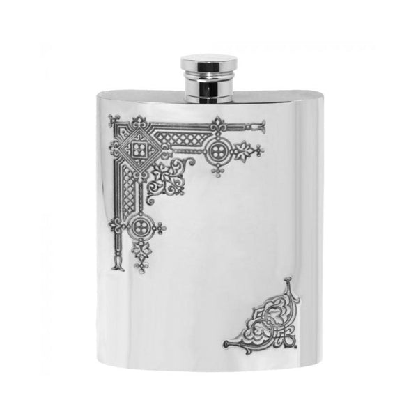 British Pewter Hip Flask - Add Engraving - Mister Minit