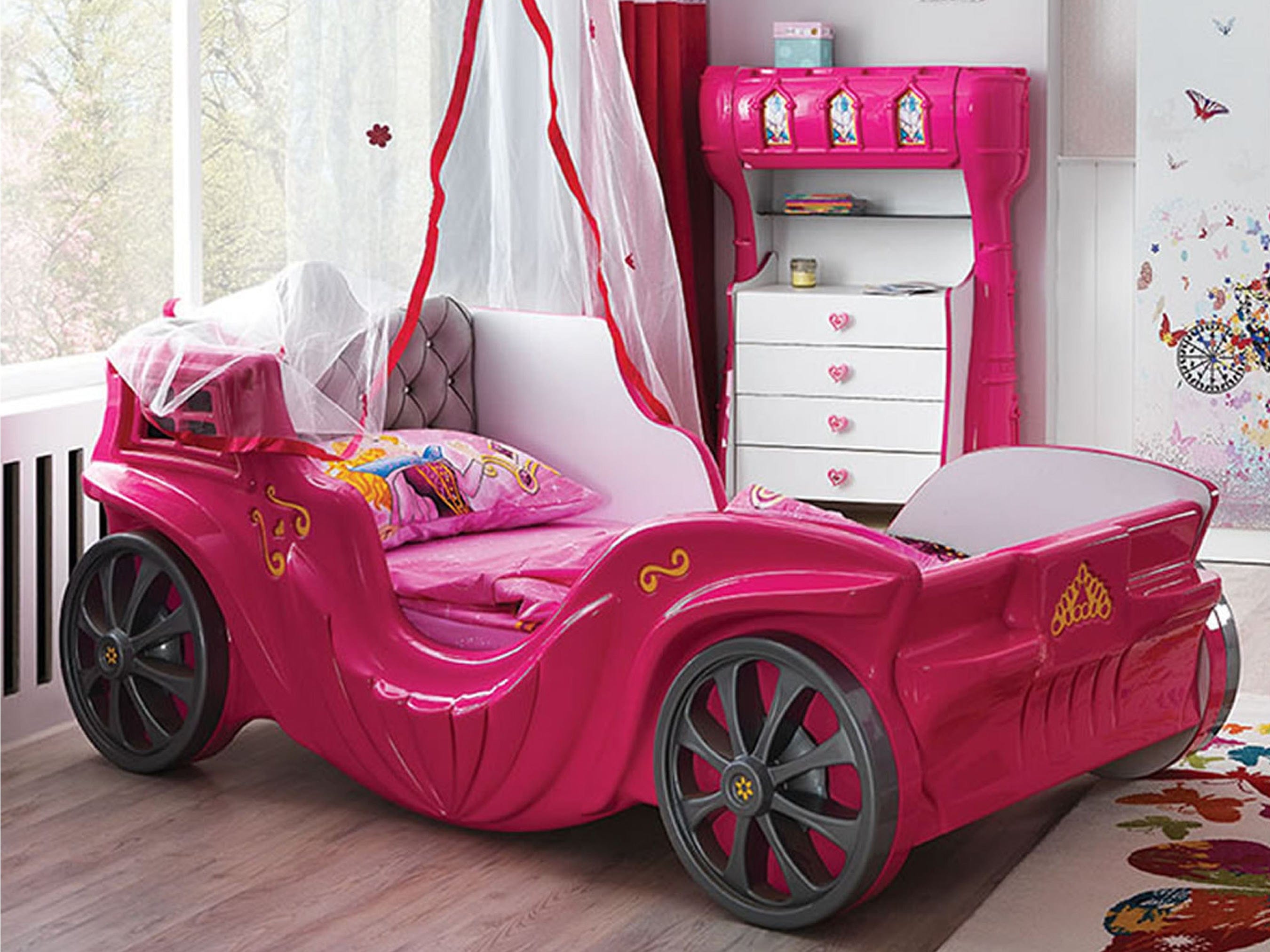 princess carriage bed