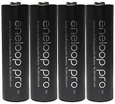 Panasonic (Sanyo) Eneloop XX Pro AA 2550mAH Rechargeable Batteries - 4 Pack - Image 2