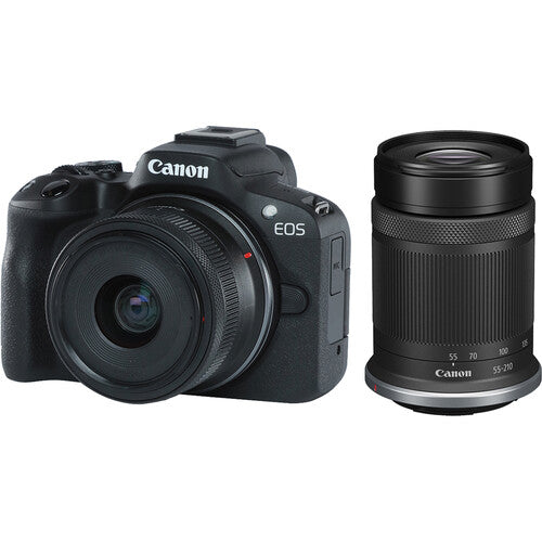 Cámara Canon Mirrorless EOS R100 + Lente RF-S 18-45mm f/4.5-6.3 IS STM –