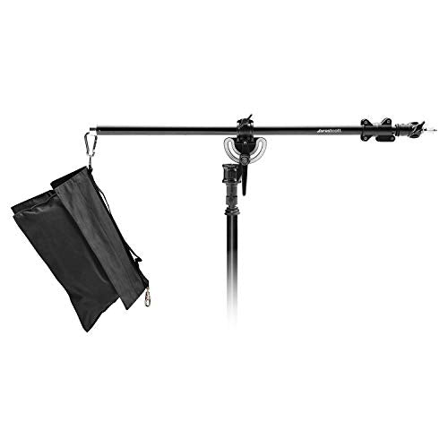 Black Photo Studio C-Stand Grip Arm Adjustable Knuckle Grip/Gaffer Light  Mount