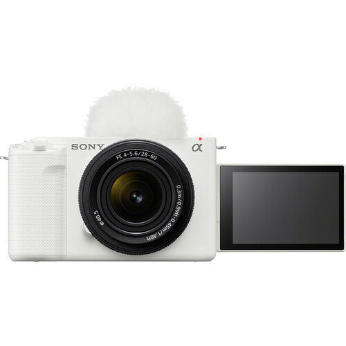 Sony Alpha ZV-E10 APS-C Interchangeable Lens Mirrorless Vlog Camera (Body  Only, White) - ILCZV-E10/W, 027242922112