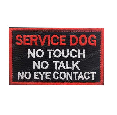 Cão De Serviço: Não Toque | Não Fale | Sem Contato Visual