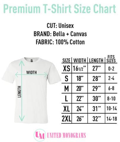 Bella Premium Monogram Tee