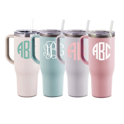 Monogrammed 40 oz Tumbler