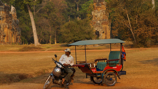 taxis and Tuk-Tuks for short distance