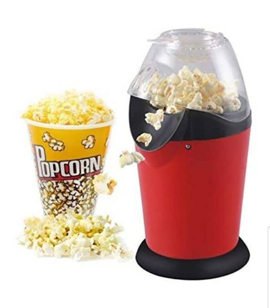 Electric Popcorn Maker (FREE Measuring Cup and Removable Lid)