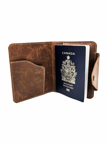 Leather Passport holder a summer essential travel accessory